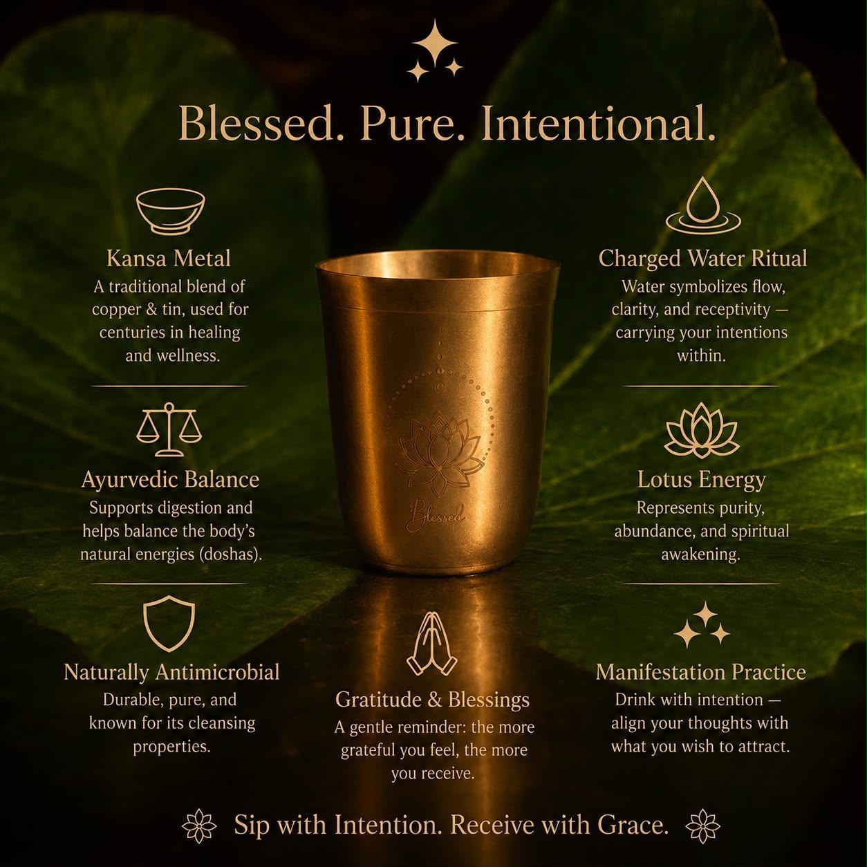 Blessed Kansa Glass