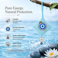 Sea Meets Sky - Camphor Fragrance Freshener & Gemstone Keyring